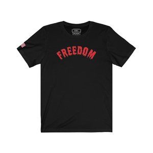 SBC Freedom Short Sleeve Black Tee